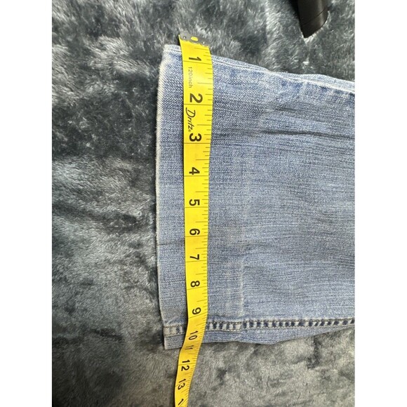 Coldwater Creek button fly raw hem crop jean Size 16 - Picture 4 of 13